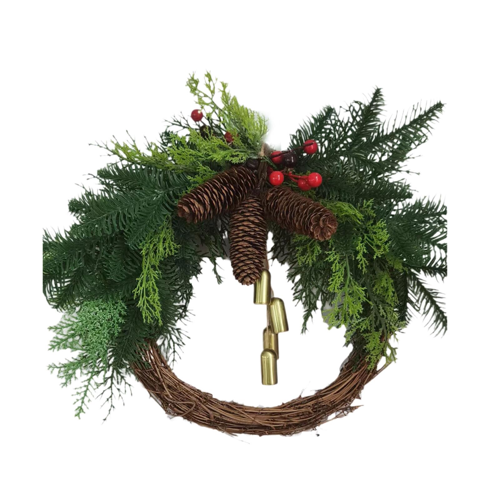 Hermosa de Flores Decorativa para Navidad con Flores y,Estilo 1