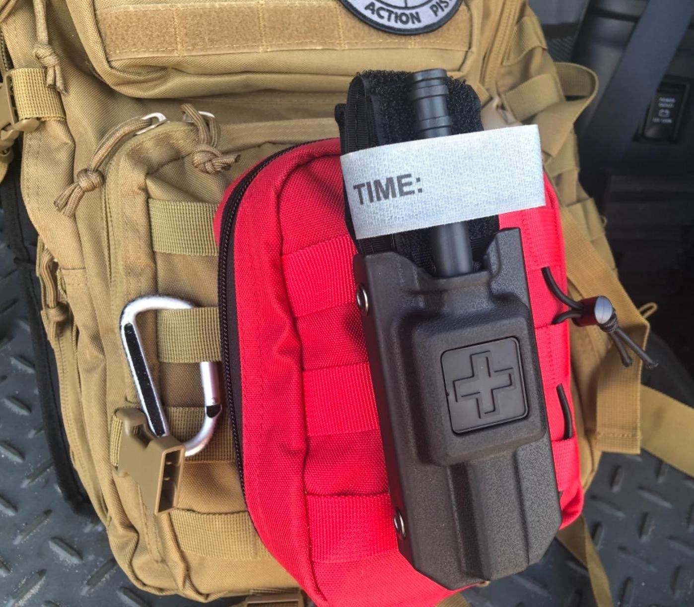 Dynaliving Portable Tourniquet Pouch Tactical Molle Tourniquet Carrier