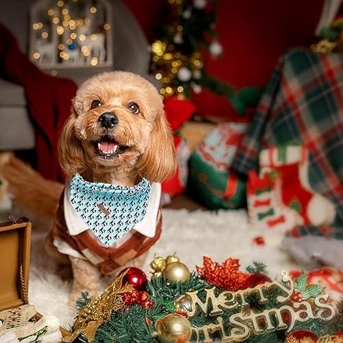 Vista 94 de Bandana para perro, 1 bandana de Navidad, bufanda de baberos para niña, pañuelo suave de vacaciones para perros pequeños, medianos y grandes, regalo