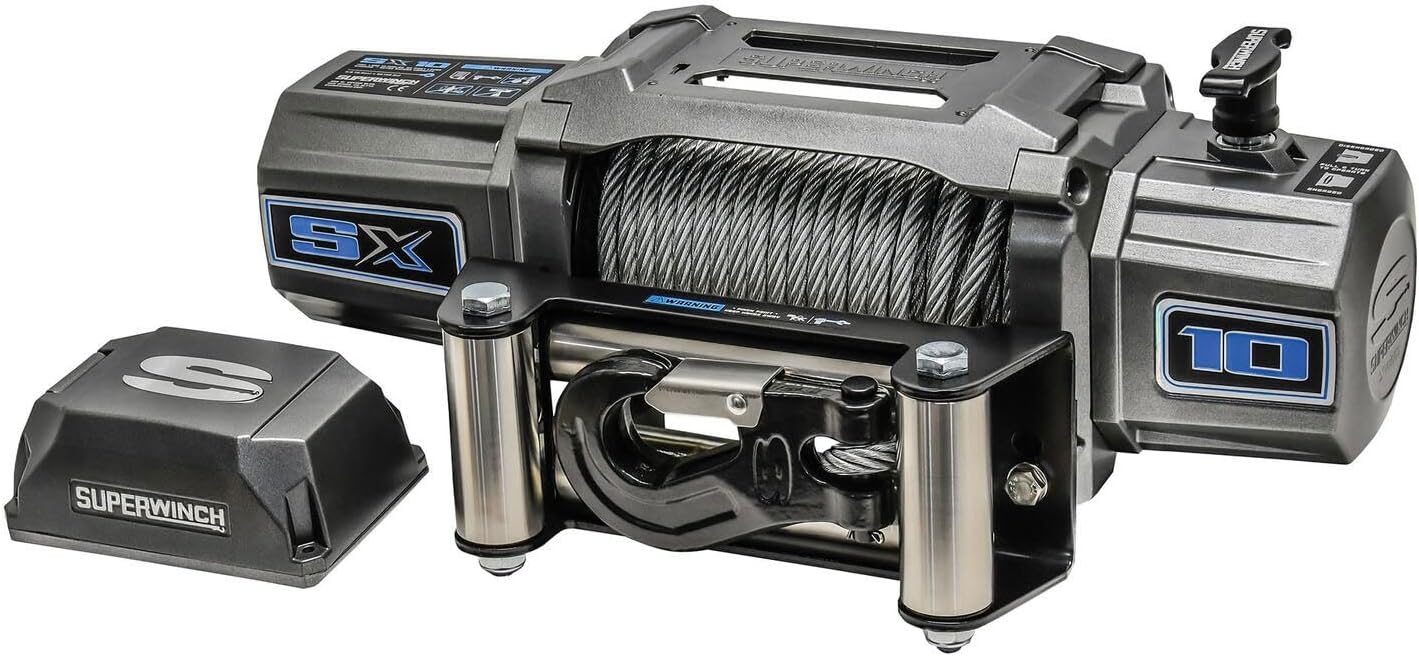 Superwinch drum light illuminated