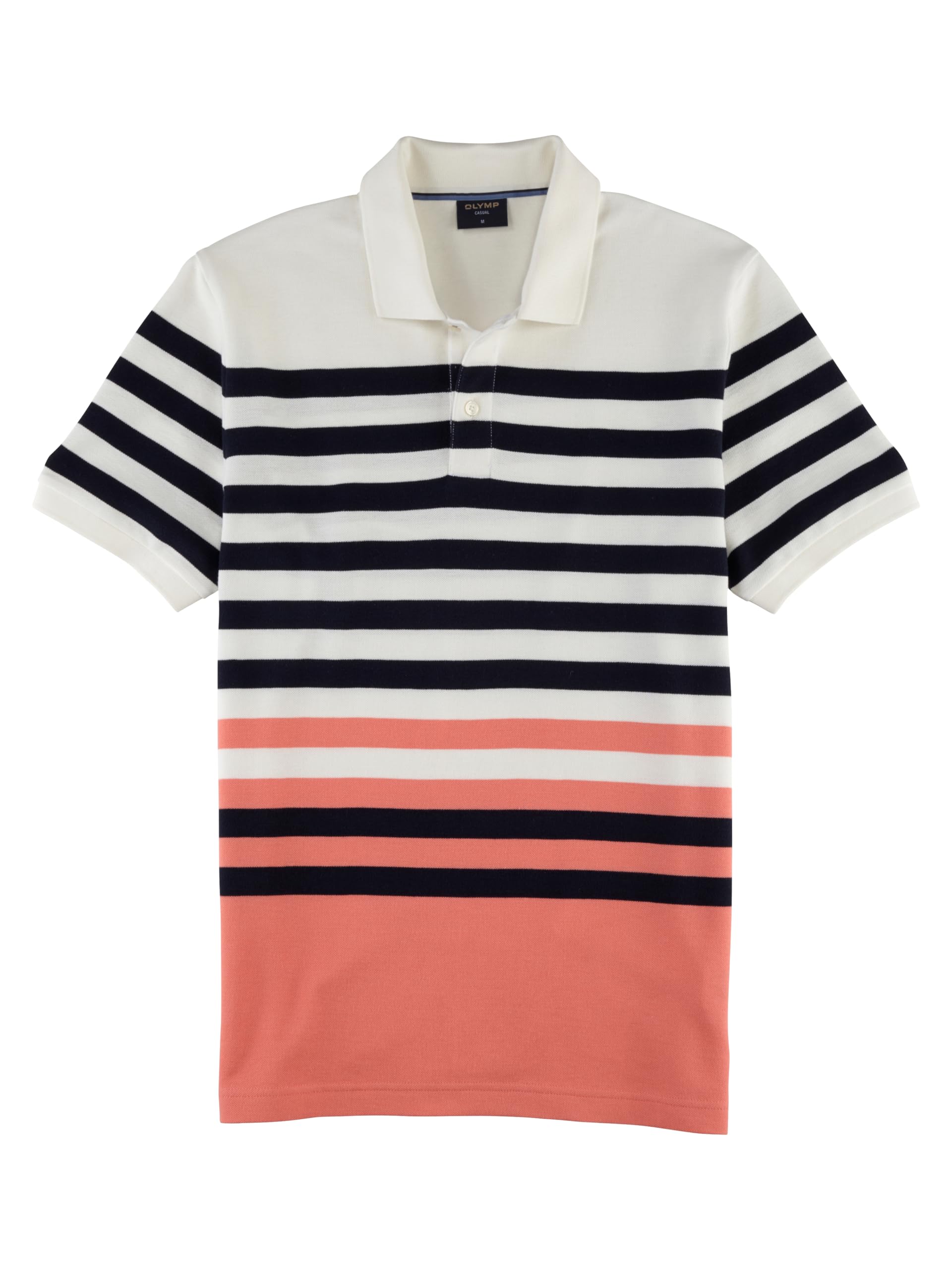 OLYMP Herren Polo-Shirt Kurzarm Casual.Wirk,Einfarbig,Regular fit