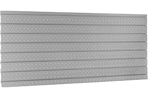 NewAge Products 56in x 24.5in Diamond Plate Backsplash