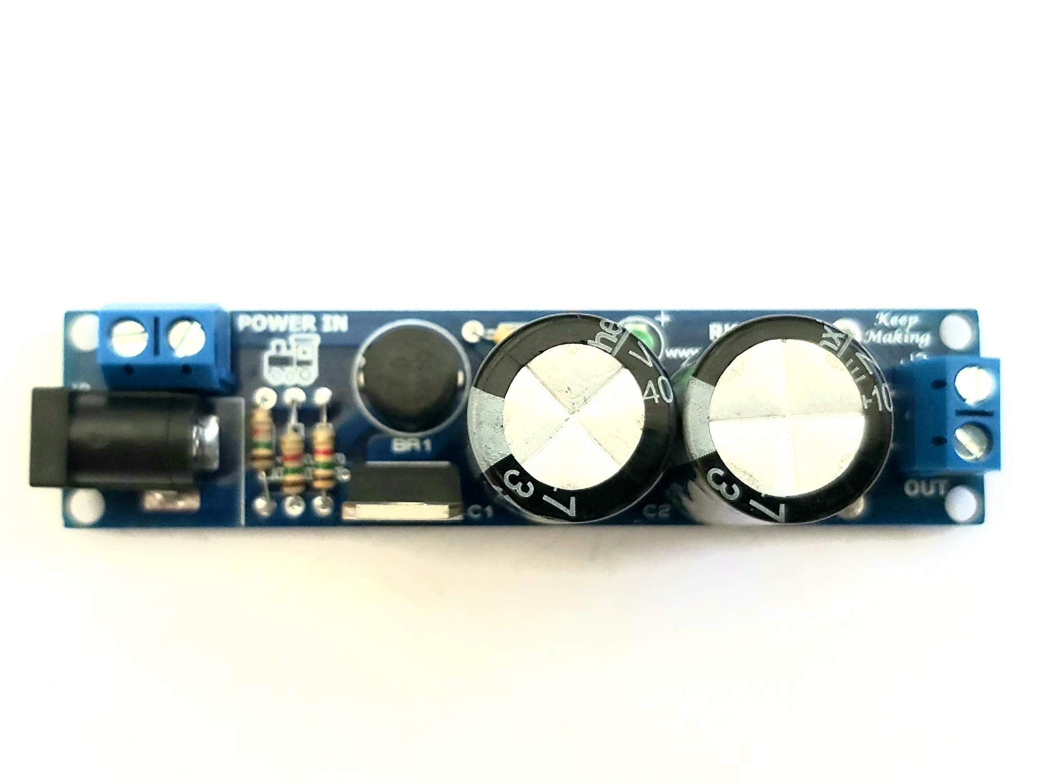 RKcdu1 Capacitor Discharge Unit - CDU - Designed for Hornby, PECO, Bachmann layouts - Self Build Kit