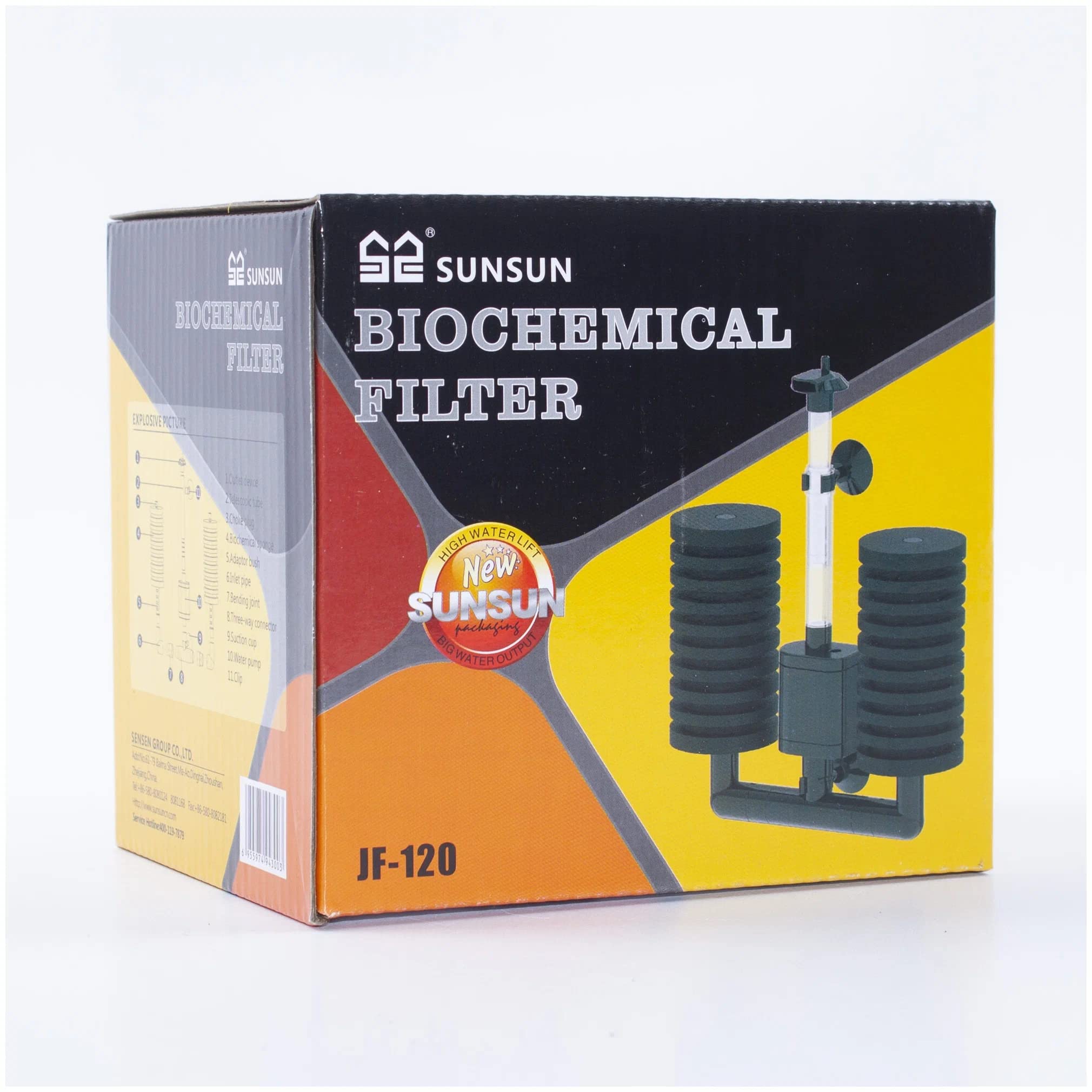 AquaNature SunSun Air internal filter with pump JF-120 (B0BWFMWVCW) Amazon Price History, Amazon Price Tracker