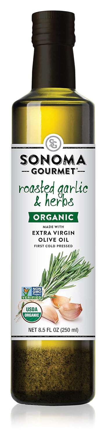 Sonoma Gourmet, Roasted Garlic & Herb Olive Oil, Quantity - 1 case (pack of 6)
