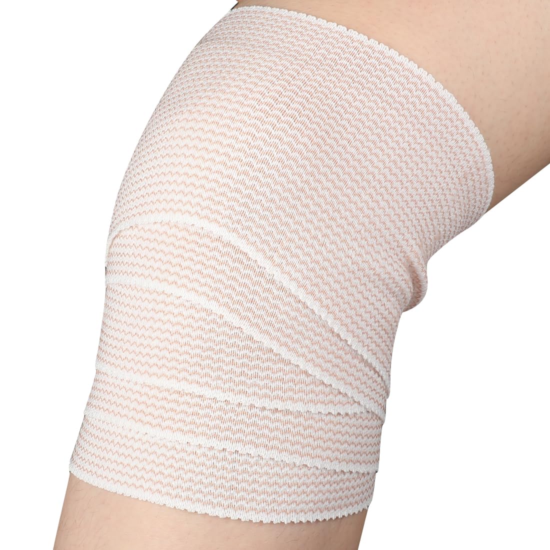 6 Pack Premium Elastic Bandage Wrap 4 Inch Compression Wrap Bandage Lymphedema Wraps for Legs, Ankle, Knee, Tummy — Amazon image 6