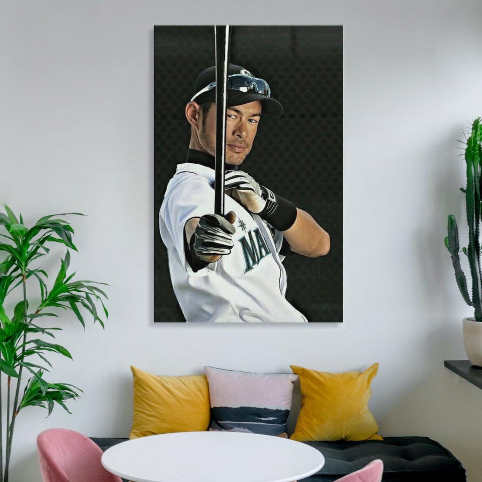 イチロー大型タペストリー （壁掛け） Amazon.co.jp: イチロー壁の絵 ホーム装飾 アートパネル プリント