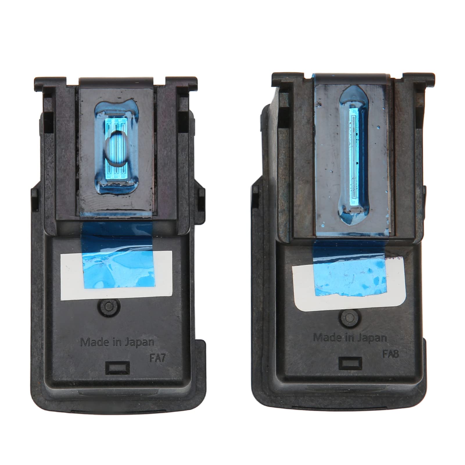 Fyearfly QY6-8004/8020 - Testina di stampa per documenti vividi e foto nitide, confezione da 2, colore nero e a colori, cartuccia di ricambio compatibile con macchine a getto d'inchiostro G1800-G4810.