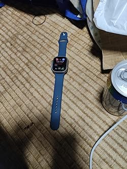 Amazon.co.jp: Apple Watch Band - 41mmケース用ストームブルー 