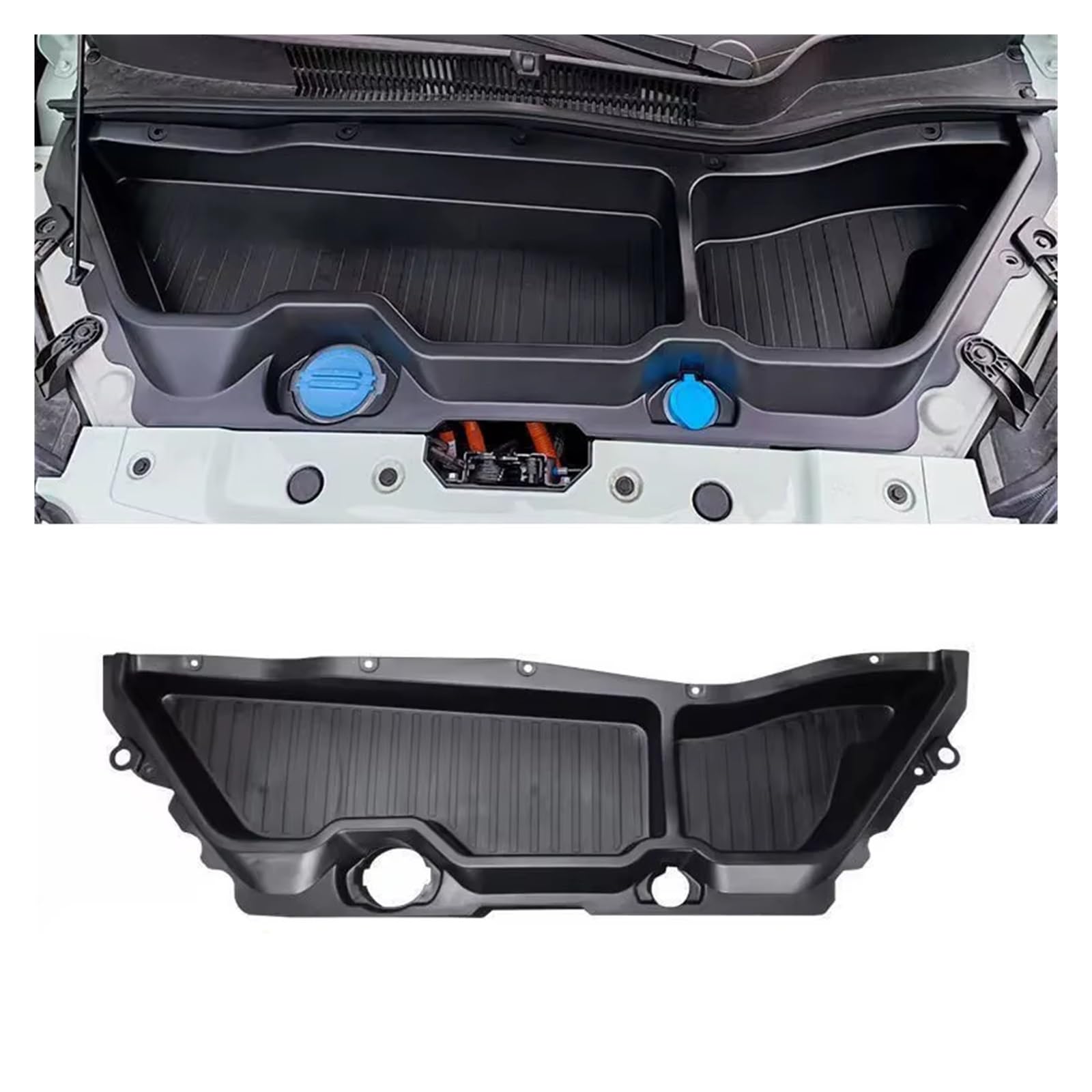 Posteriore Tronco Privacy Cappelliera per Leapmotor T03 2024 2025 2026 Auto Tronco Anteriore Scatola Immagazzinaggio Cofano Motore Protezione Accessori per Styling Baule Ripiano