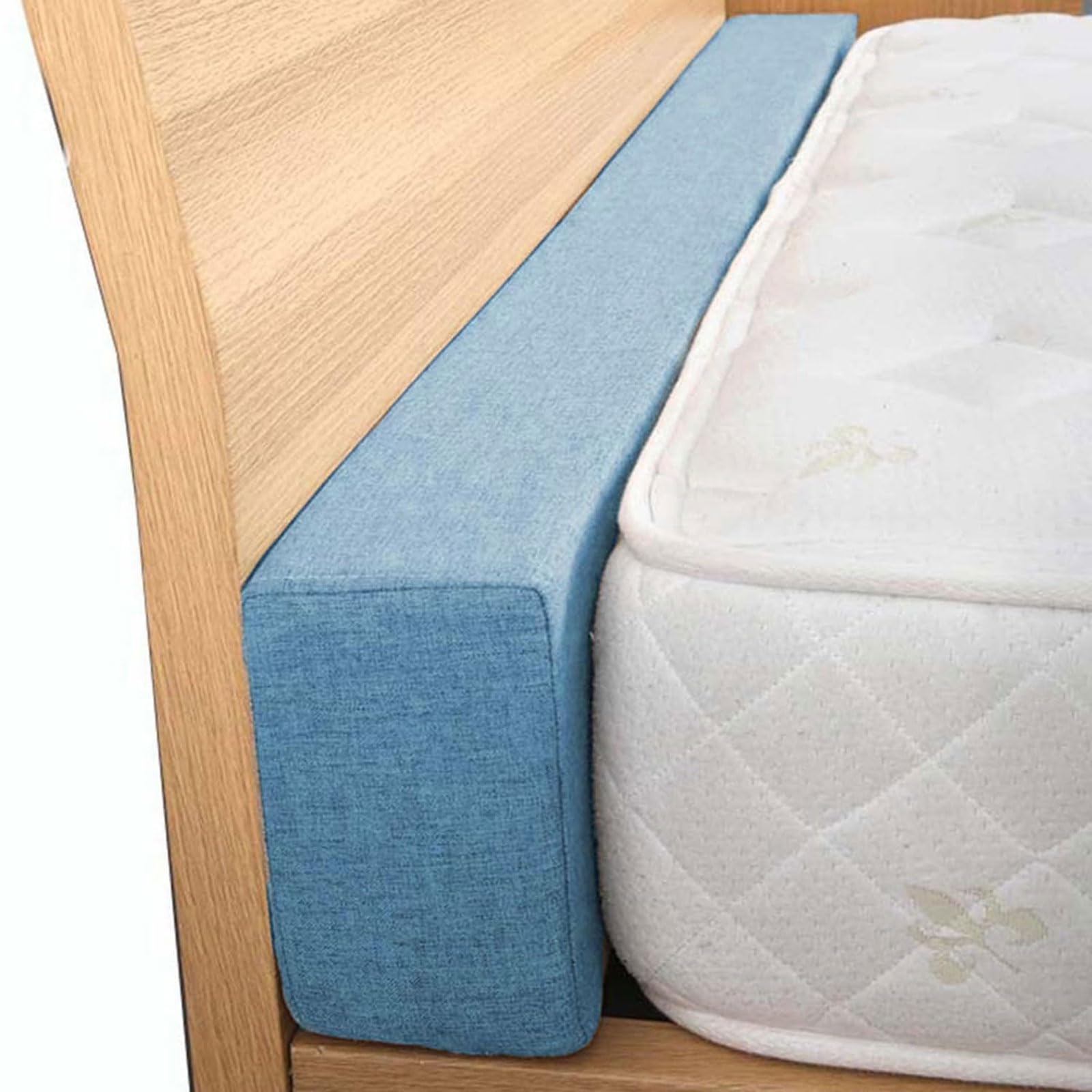 Bed Gap Filler Single/Double/King Bed Wedge Pillow, Headboard Pillow Mattress Extender, Bed Gap/Space/Crack Filler Between Headboard and Mattress or Wall with Removable Cover(190x15x15cm/74x6x6in,#4)