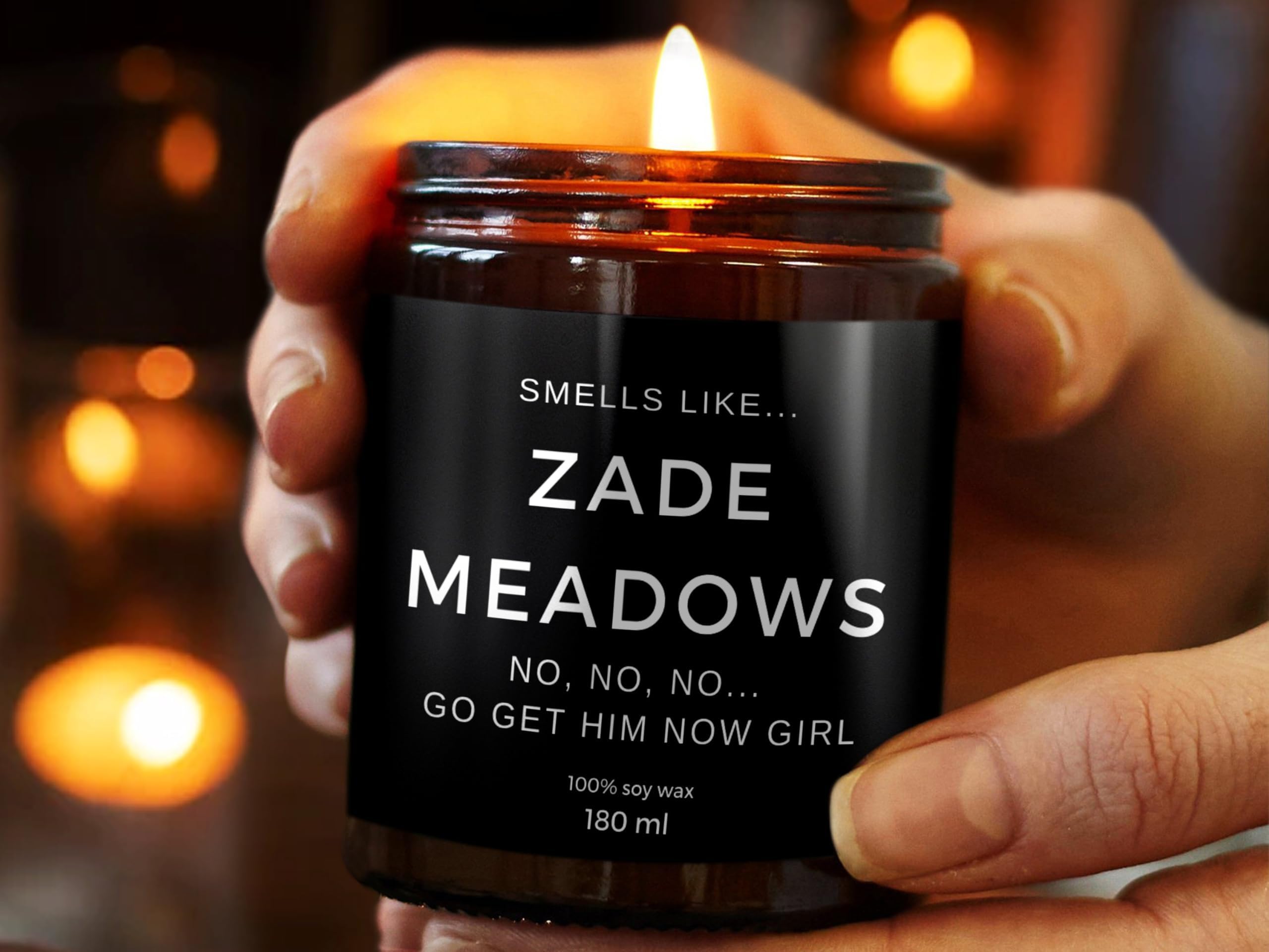 HD Carlton Zade Meadows Cat and Mouse Duet Soy Candle for Zade Adeline Fans - Luxury Home Decor