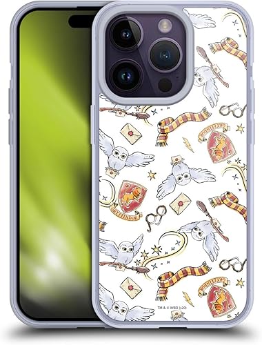 Vista 160 de Head Case Designs Funda de gel suave con licencia oficial de Harry Potter Slytherin, diseño de Reliquias de la Muerte XIII compatible con Apple