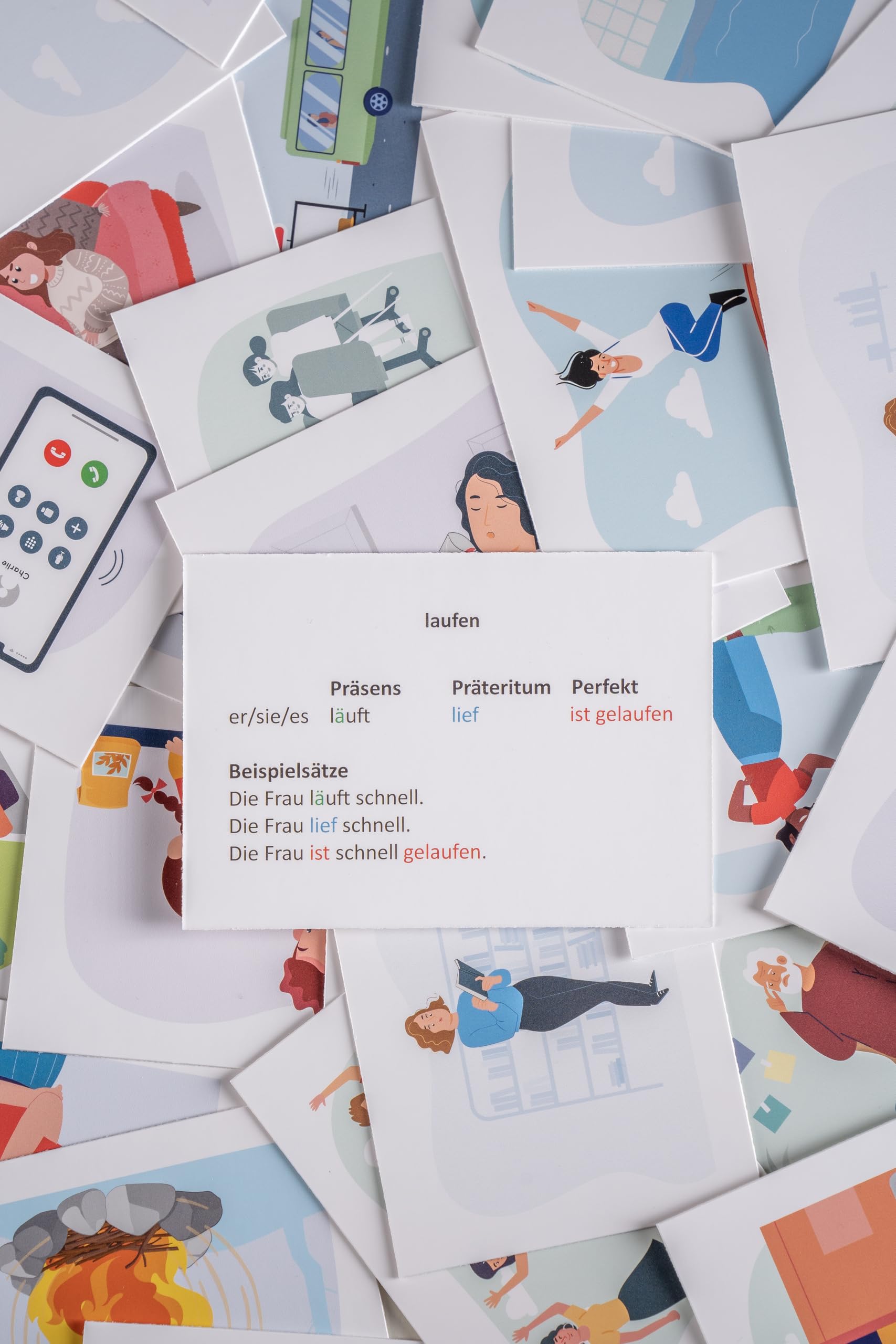 LarDo Education Flashcards, Varies, 2" x 2" x 0.04" - Image 4