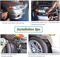 Vista 6 de Paquete de 2 clips de cierre rápido con botón de presión para cofre, kit de cierre universal de 1.25 pulgadas/32 mm de diámetro, aleación