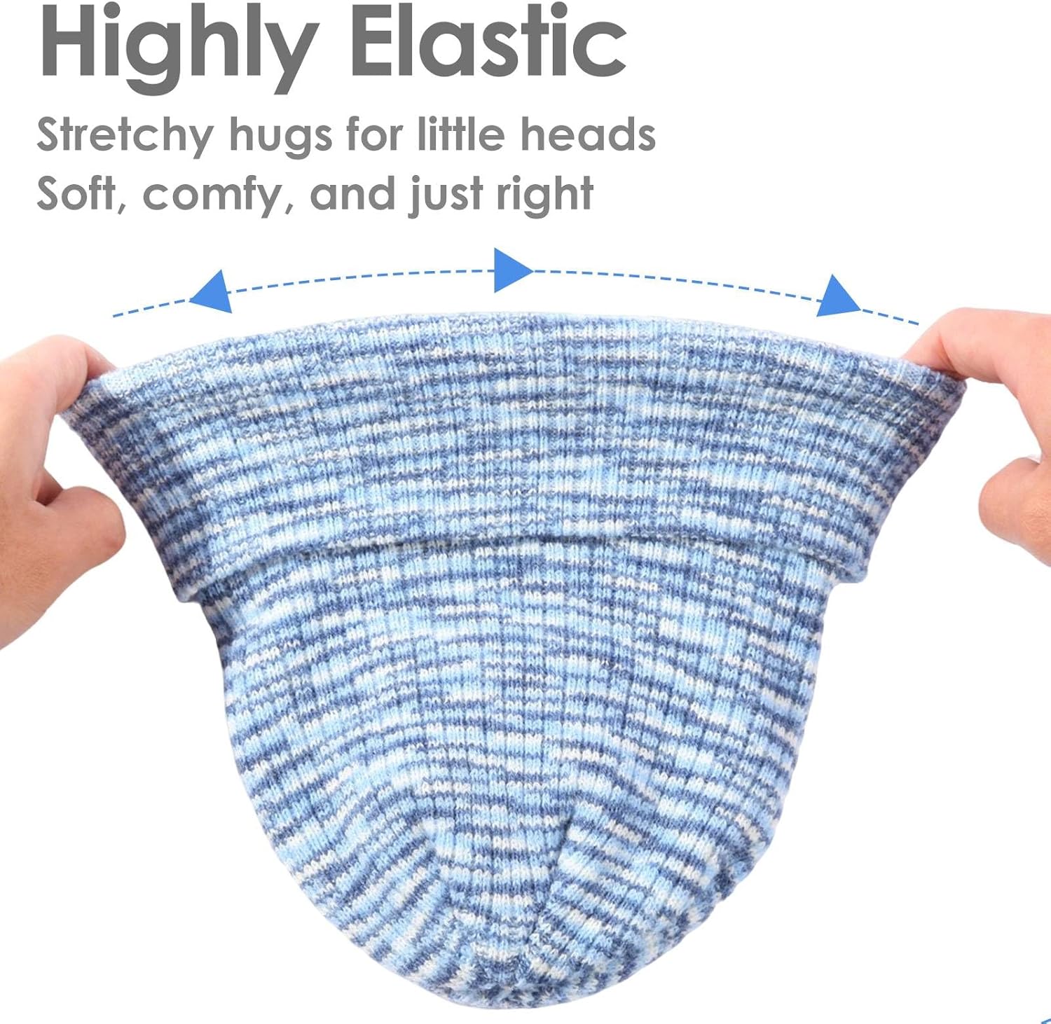 Kids Winter Hat Gloves Scarf Set: Warm Fleece Lined Beanie Hat Knit Gloves & Neck Warmer for Boys and Girls Ages 4-10 - Image 4