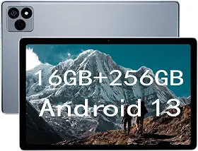 HOTWAV Tablet Pad 8 Android 13 2023 Novo, 16 GB + 256 GB (1 TB TF), 7500 mAh 10,4 polegadas 2000 x 1200 FHD + Tablets 13 MP + 5 MP Câmera Octa-Core Tablet PC, 4G LTE/5G WiFi/Dual SIM/OTG/GPS