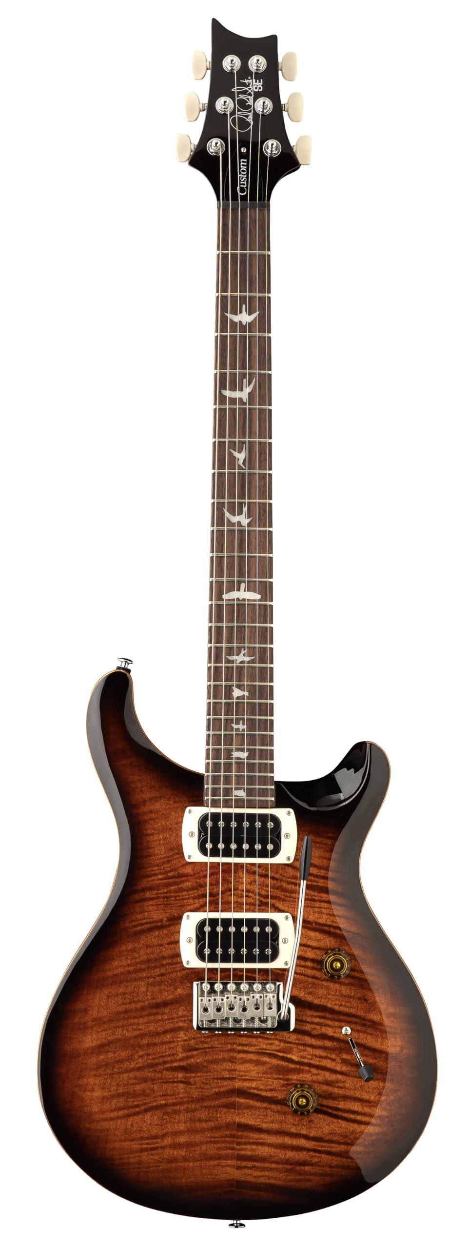 Amazon.com: PRS SE Custom 24, Black Gold Burst with Gigbag