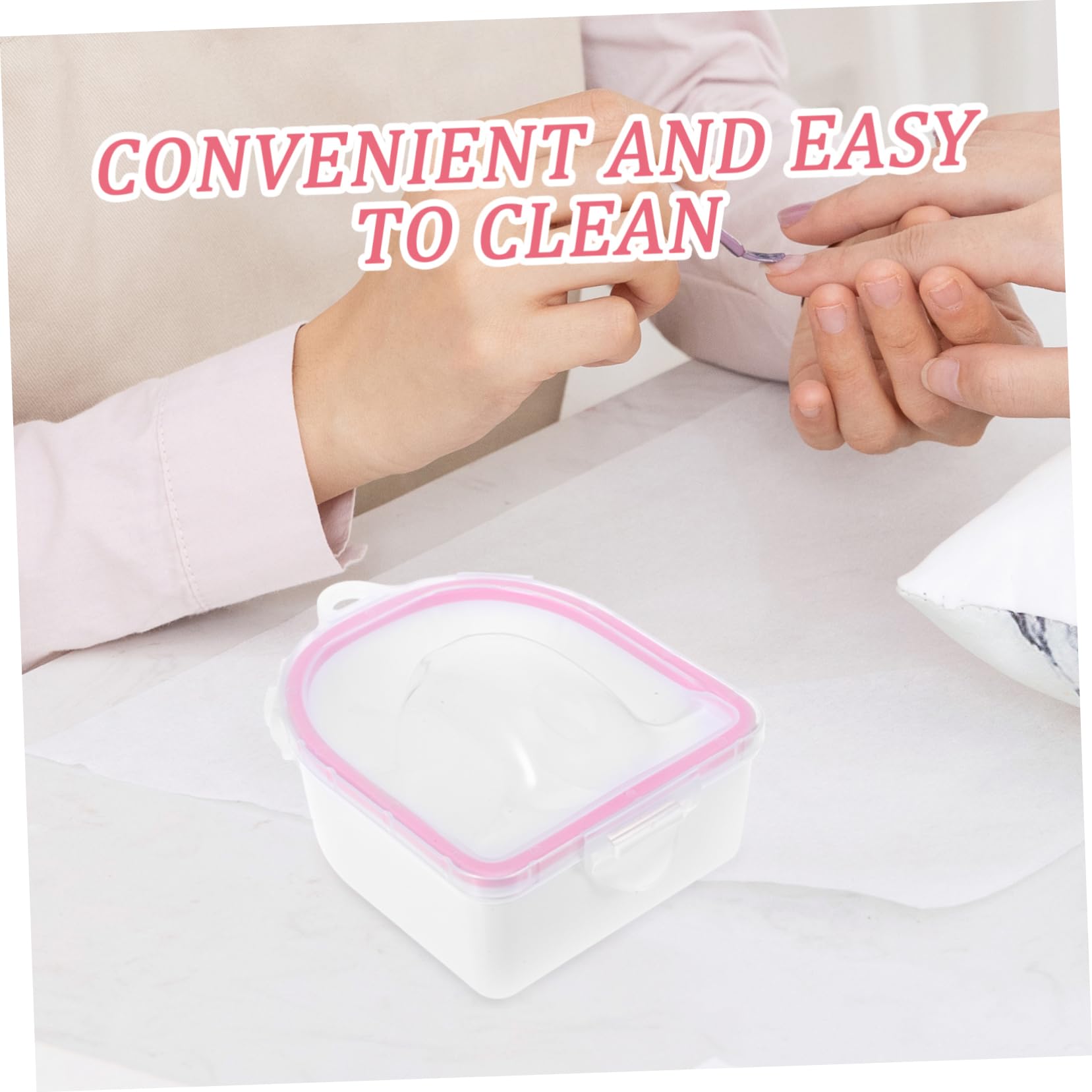 Healvian 4sätze Maniküre Schüssel Für Handpflege Teiliges Nagelsoak Schale Für Professionelle Nagelkunst Und Maniküre Zum Entfernen Von Nagelhaut Und Falschen Nägeln