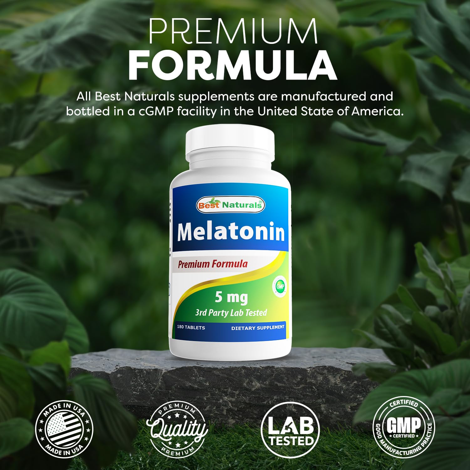 Best Naturals Melatonin 5 mg 180 Tablets — Amazon image 5