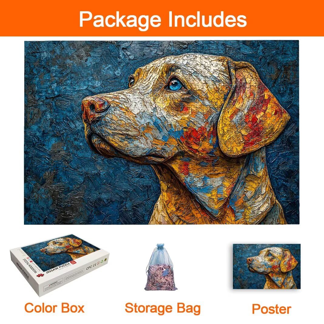 Puzzle Cane, Puzzle 5000 Pezzi Adulti per Decor, Regalo Donna/Uomo -8568