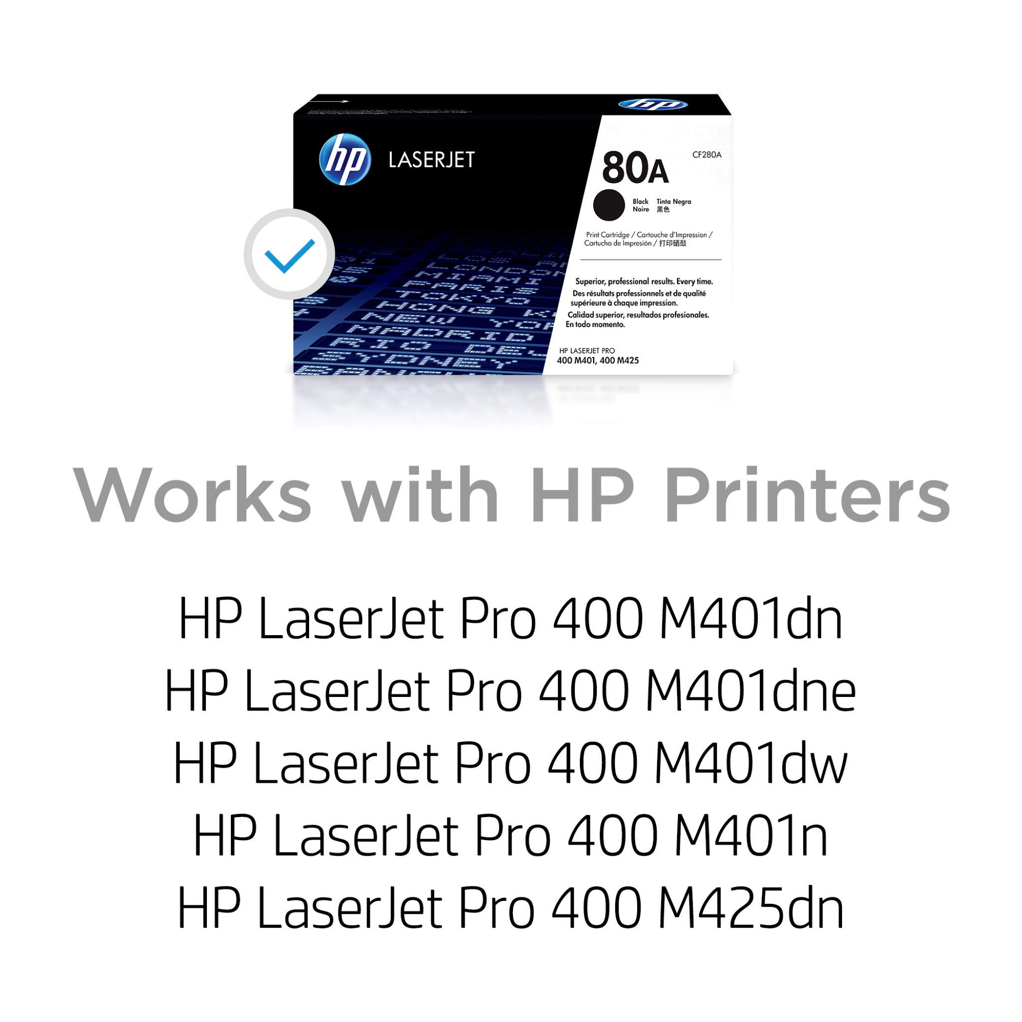 hp 80 a toner