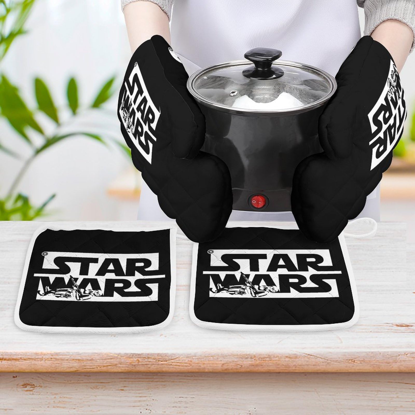 スウェーデン　オーブンミトン　鍋つかみ　新品 スウェーデンオーブンミトン鍋つかみ新品