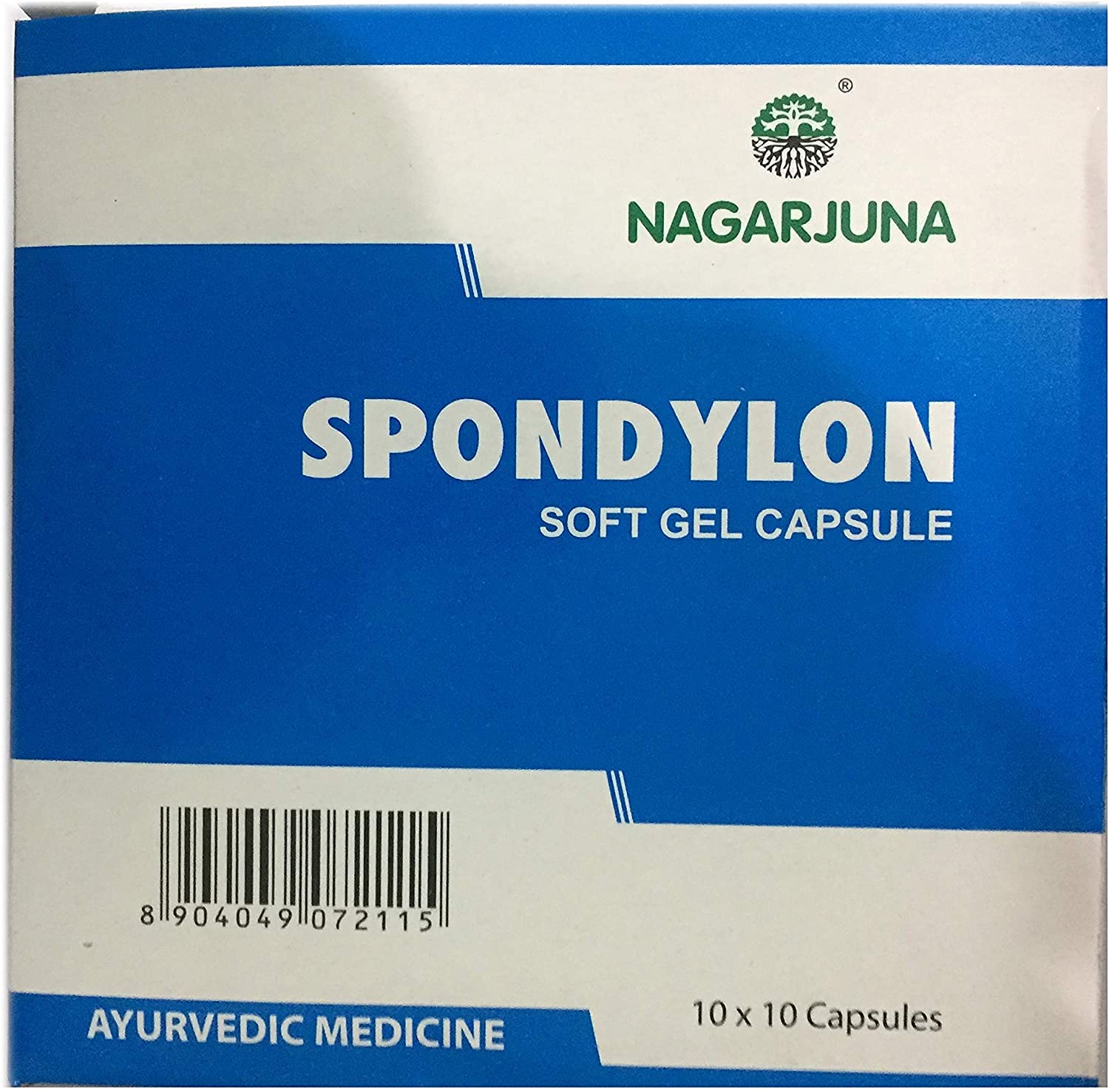 Nagarjuna Herbal Concentrate Spondylon 100 Capules