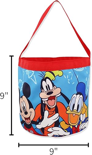 Miniatura 4 de Mickey and Friends - Cesta plegable de nailon para almacenamiento de juguetes Azul,https://www.amazon.com/dp/undefined