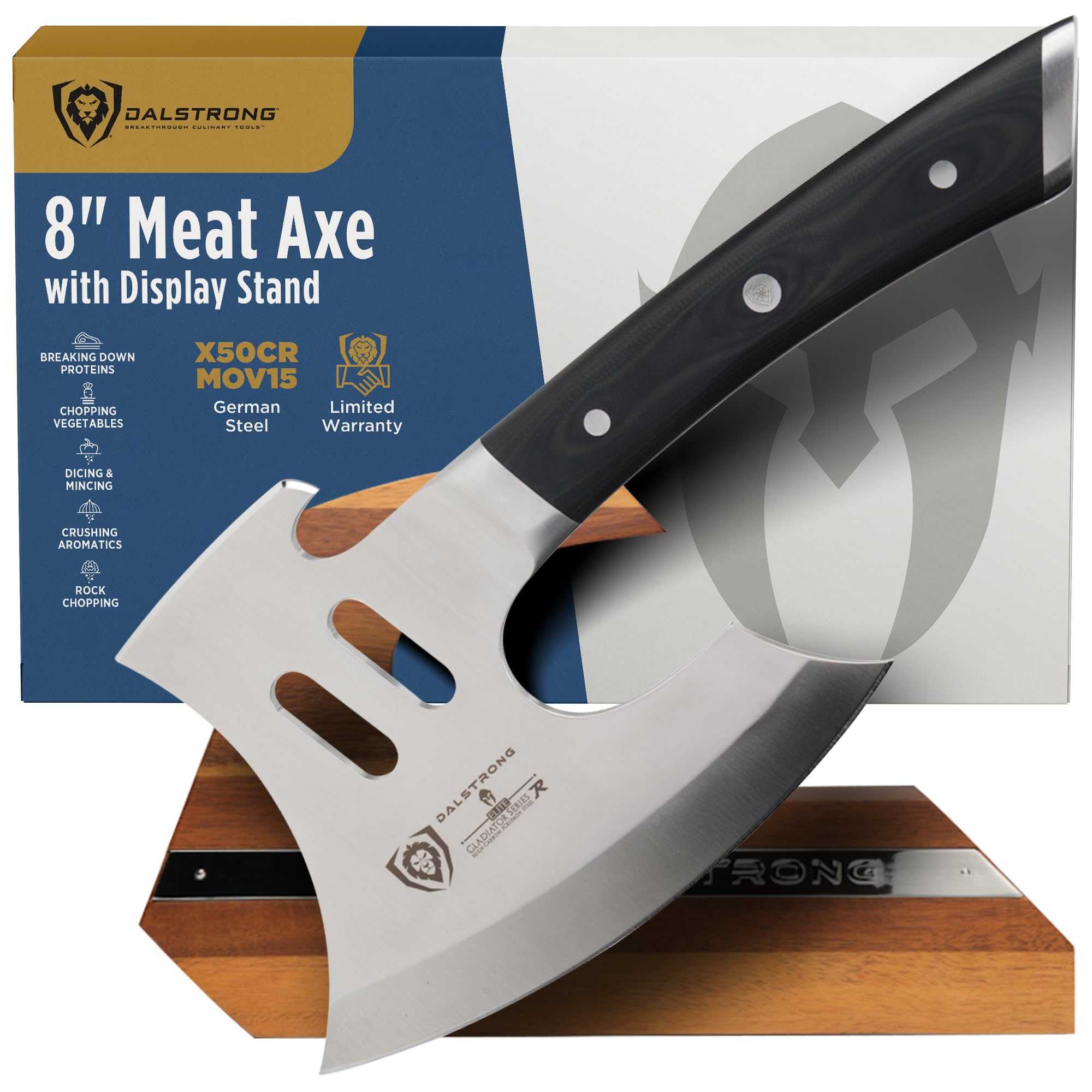 Amazon.com: Dalstrong Meat Chopper Axe - 8 inch - Heavy-Duty