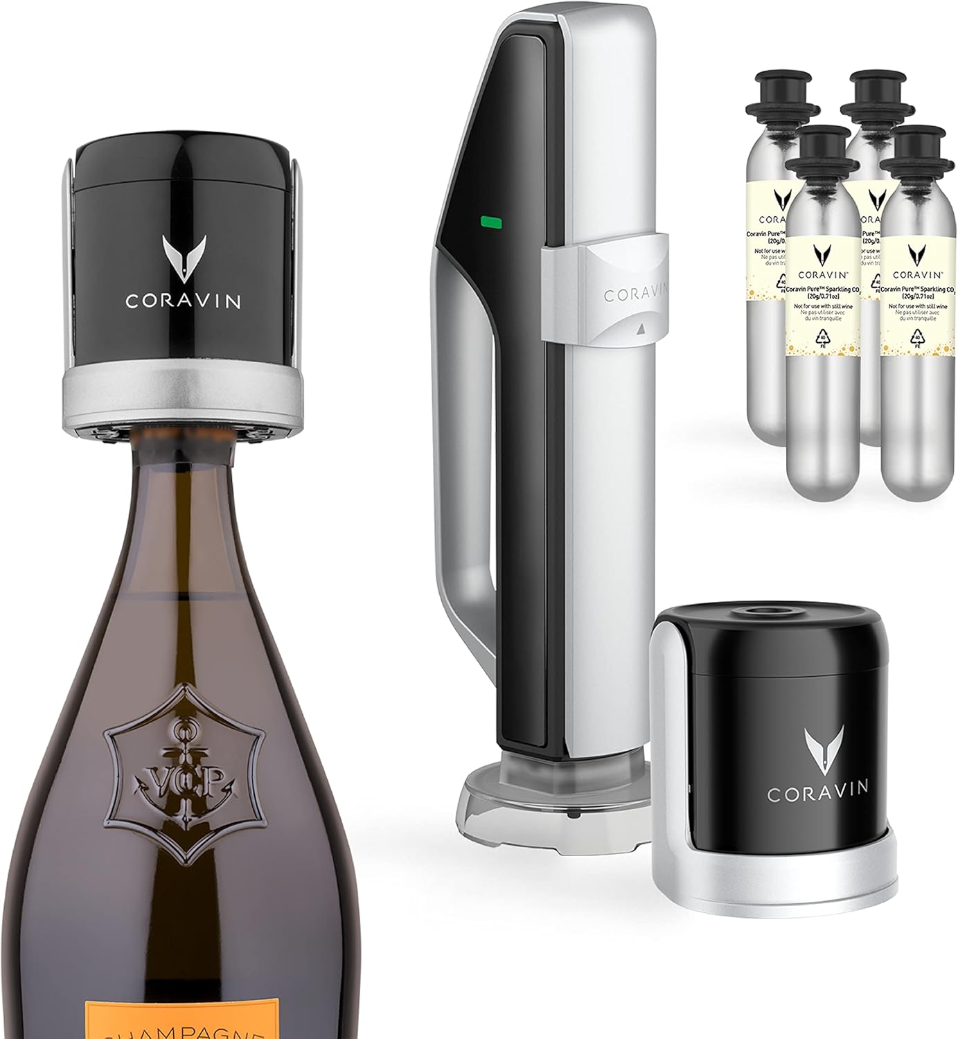 Coravin Sparkling Wine Preservation System Preserve Wine
