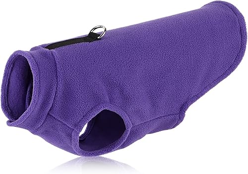 SXNBH - Chaleco suave para perros pequeños, ropa de invierno para mascotas, chaqueta de forro polar cálido para cachorros, gatos, abrigo de bulldog