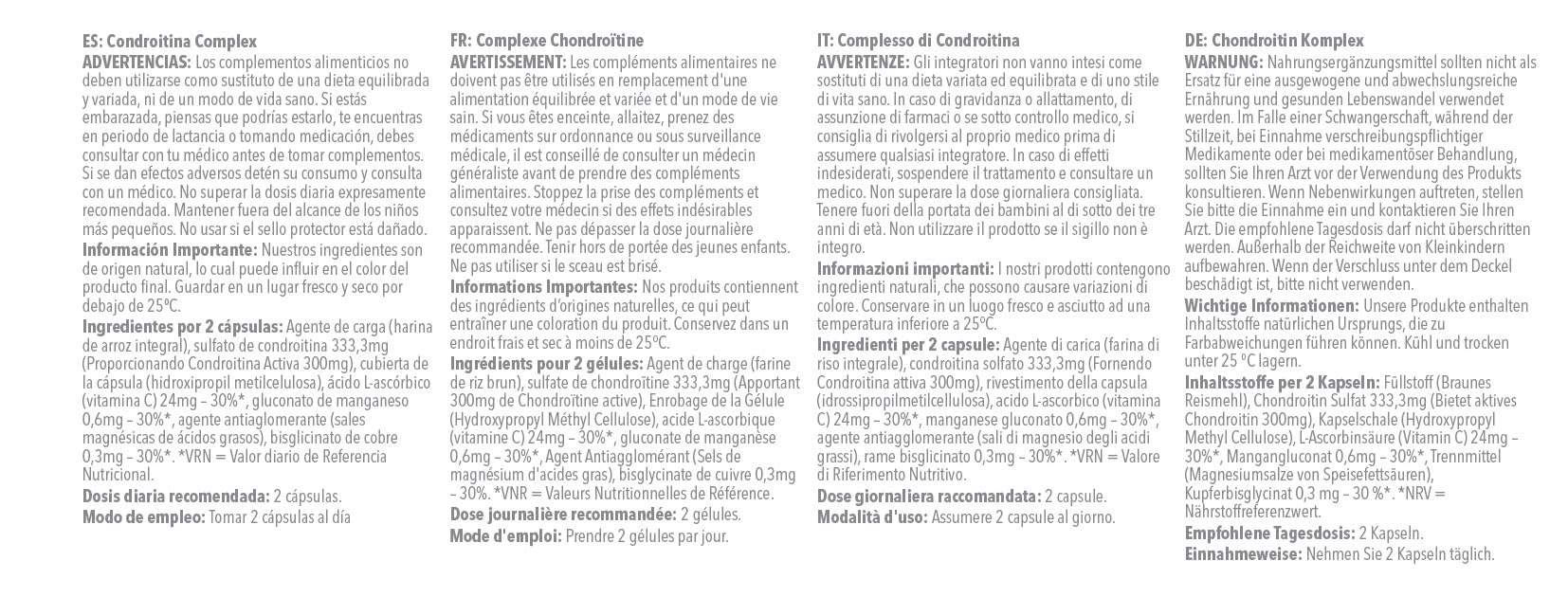Chondroitin Komplex - 180 Kapseln - Versorgung für 3 Monate - SimplySupplements