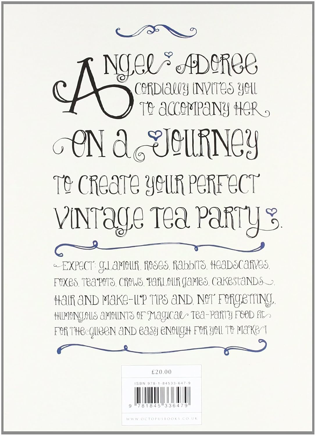 The Vintage Tea Party Book. Angel Adoree