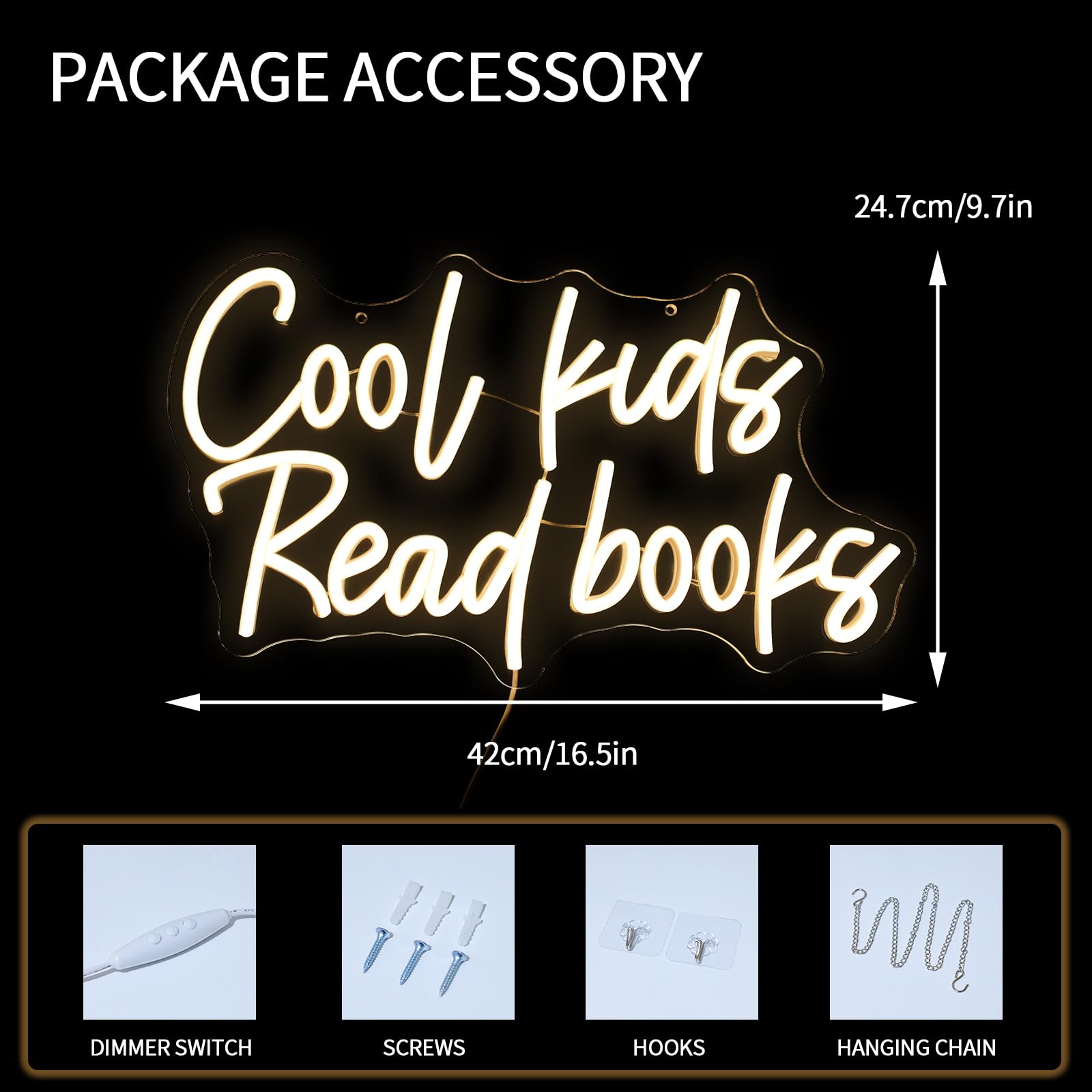 Coole Kinder lesen Bücher Neonschild Neonlicht für Zimmer Neonschilder für Wanddekoration LED-Schild für Zimmer Schlafzimmer Dekor Home Party