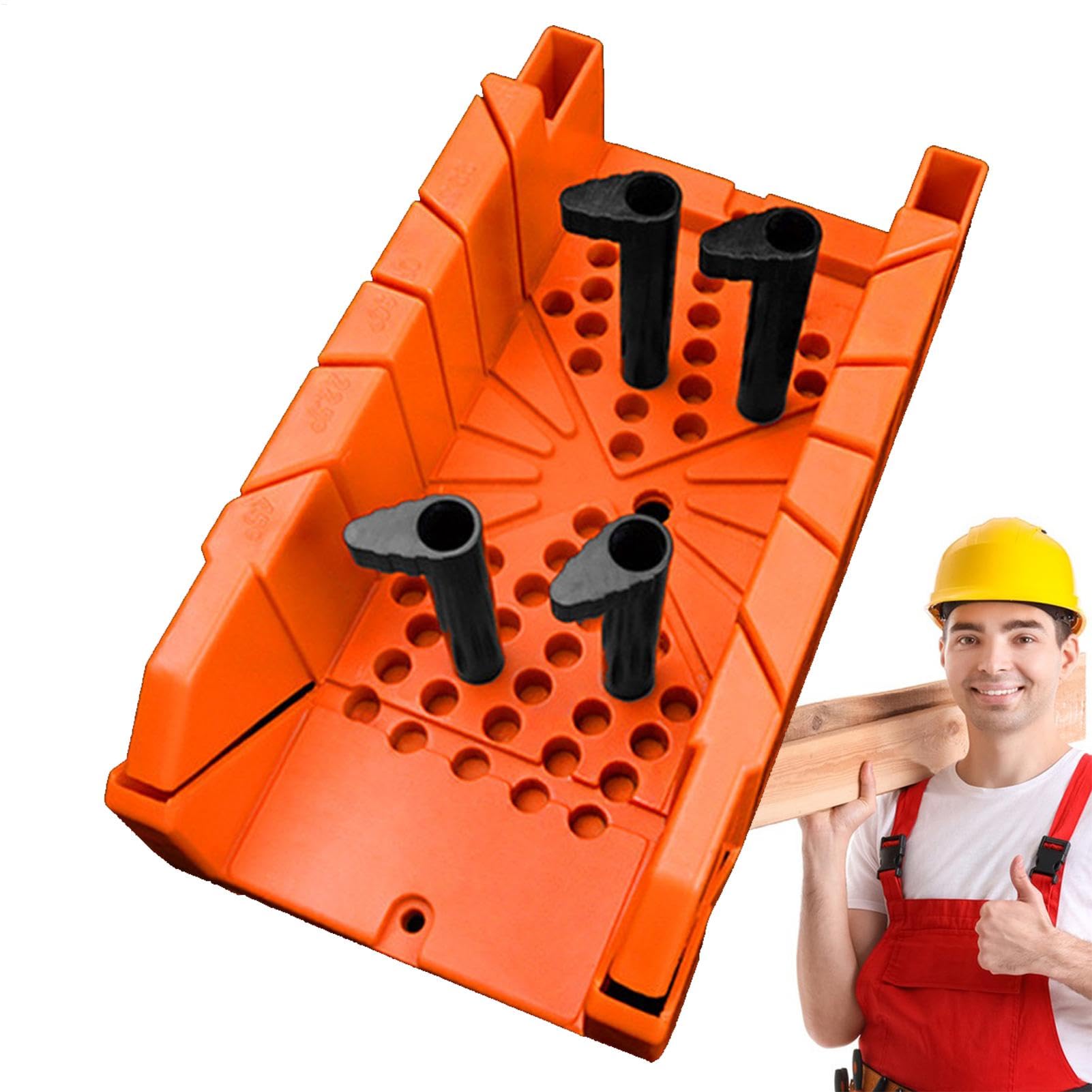 Boîte de scie à onglet compacte 45 degrés pour petite scie à main de charpentier