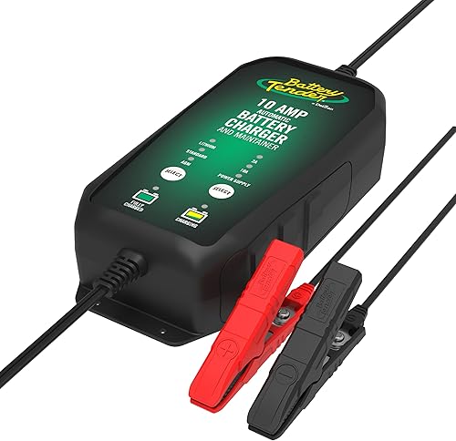 Miniatura 2 de Battery Tender Power Tender - Cargador y mantenedor de batería de 10 amperios2 amperios y 12 V, cargador rápido, fuente de alimentación, impermeable