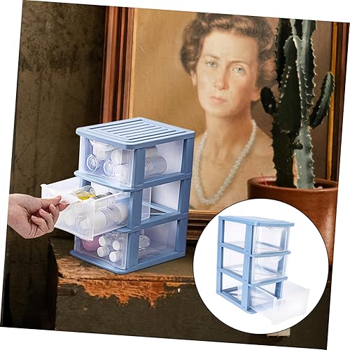 Miniatura 4 de Cajones organizadores de cajones rosas para escritorio de oficina y organización del hogar