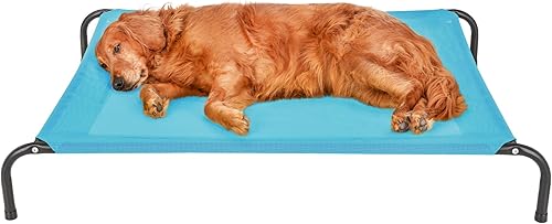 Miniatura 1 de FurHaven Cunas elevadas para mascotas  Hamaca de malla de nailon refrescante y transpirable para perros grandesfácil de montarduradera y