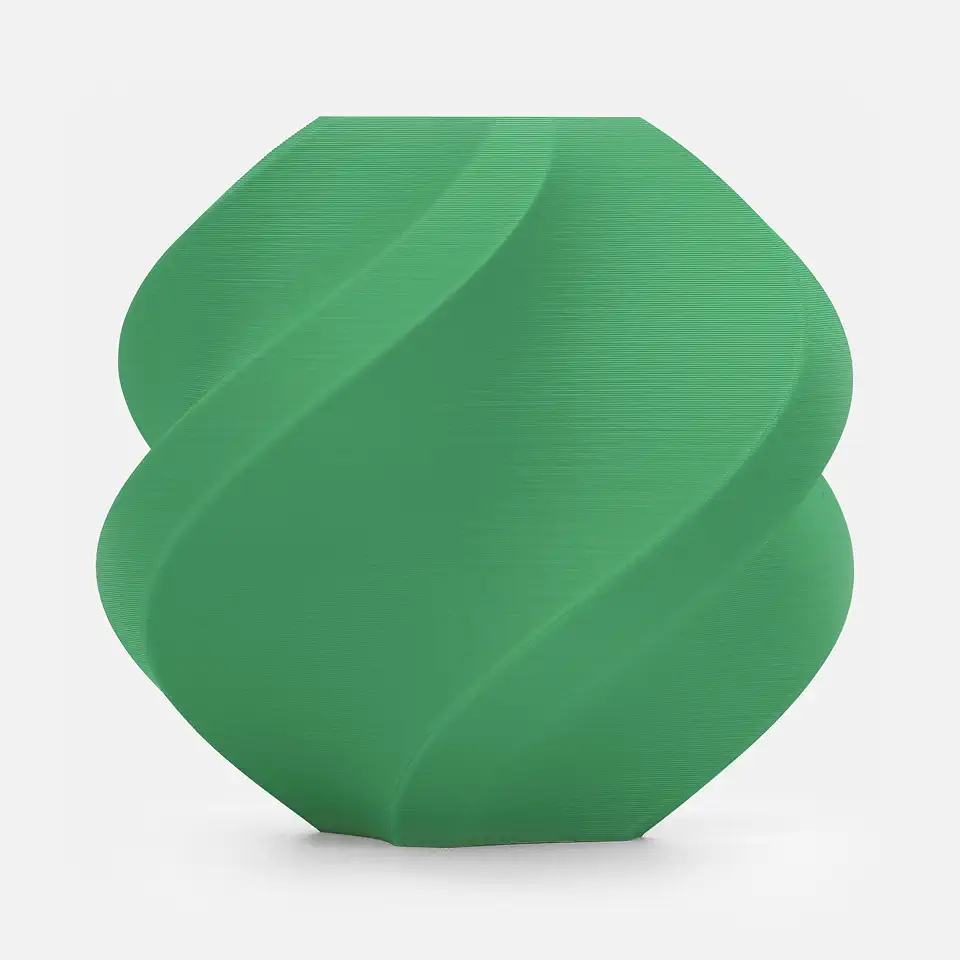 Bambu Lab PLA 1.75 mm 3D Printer Filament Refill 1 kg, Matte Grass Green
