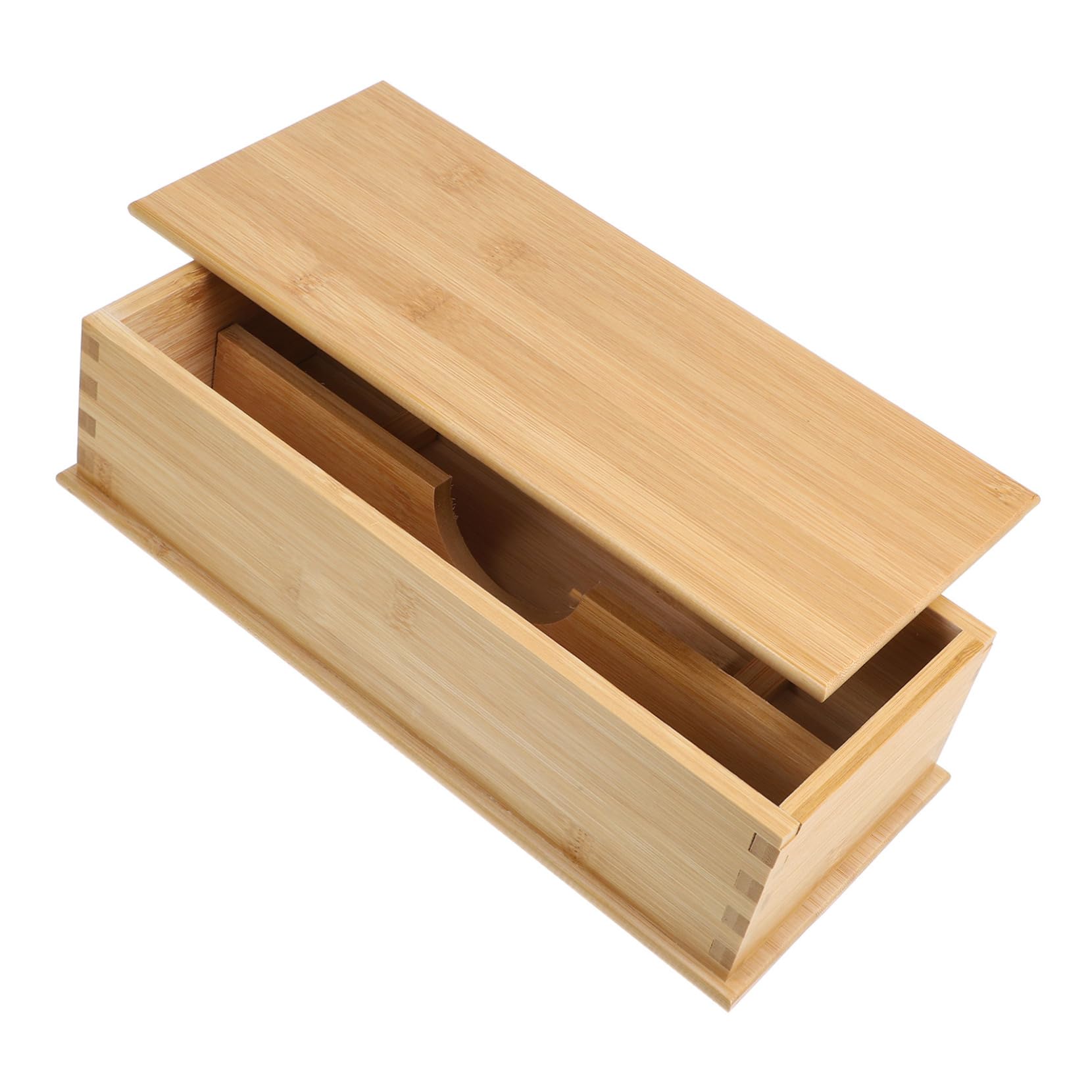 COLLBATH Caja Porta Estilo Japonés con Tapa, Organizador de Cubiertos para Comedor en Casa y Restaurantes, Gran Capacidad y Diseño Elegante