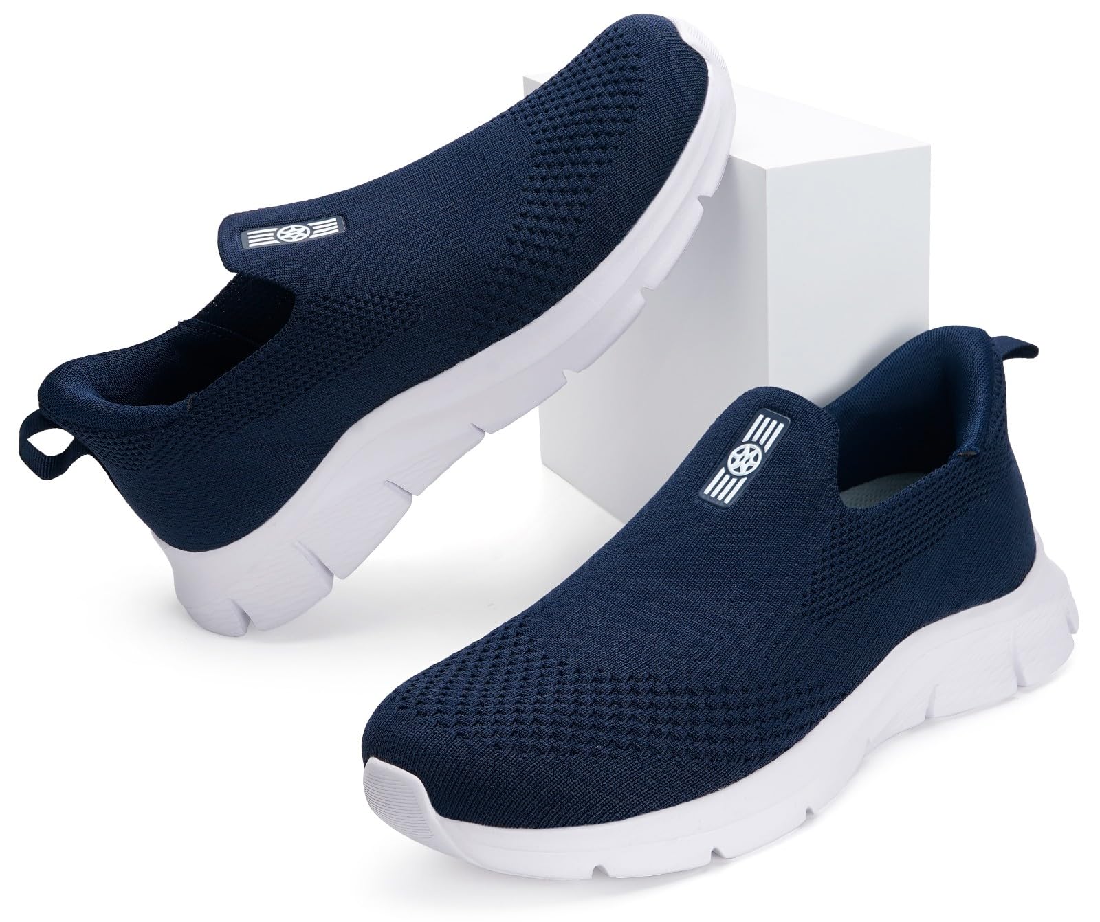 Gaatpot Knit Sneaker Donna Uomo Slips in Scarpe da Sportive | Scarpe da Camminata da Ginnastica Corsa Passeggio, Senza Lacci, Casual e Comode