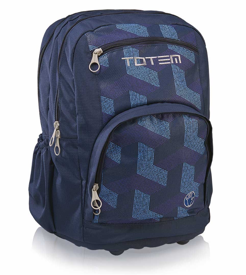 Buy Totem Large Ergonomic School Bag Kids Backpack with Back Frame
