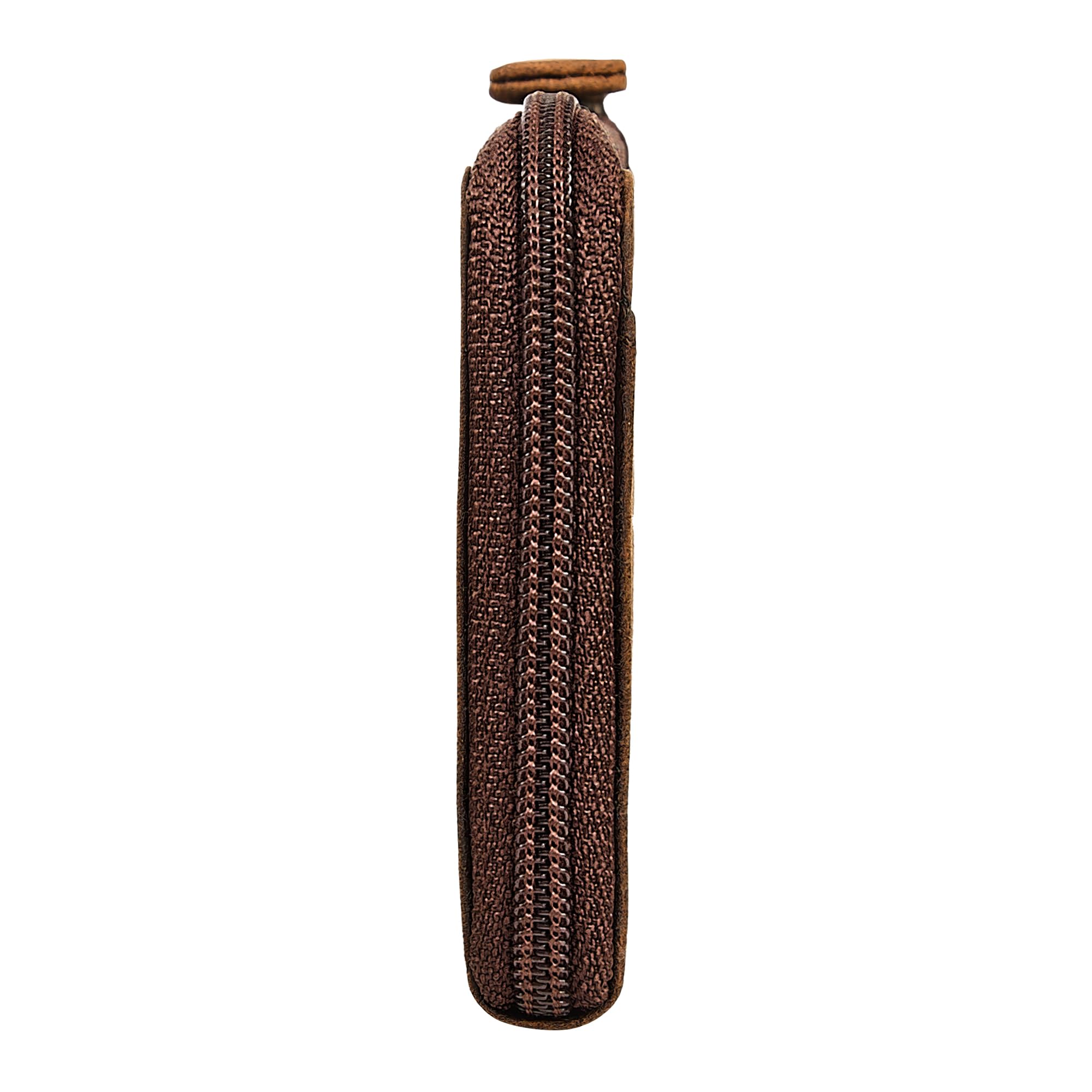 STILORD Keyon Porte Clef Voiture Cuir Veritable Elegant - Mini Porte Monnaie Femme & Homme pour Cartes et Pièces - Porte-Clés et Porte Carte avec Blocage RFID Couleur:Kreta - Brun