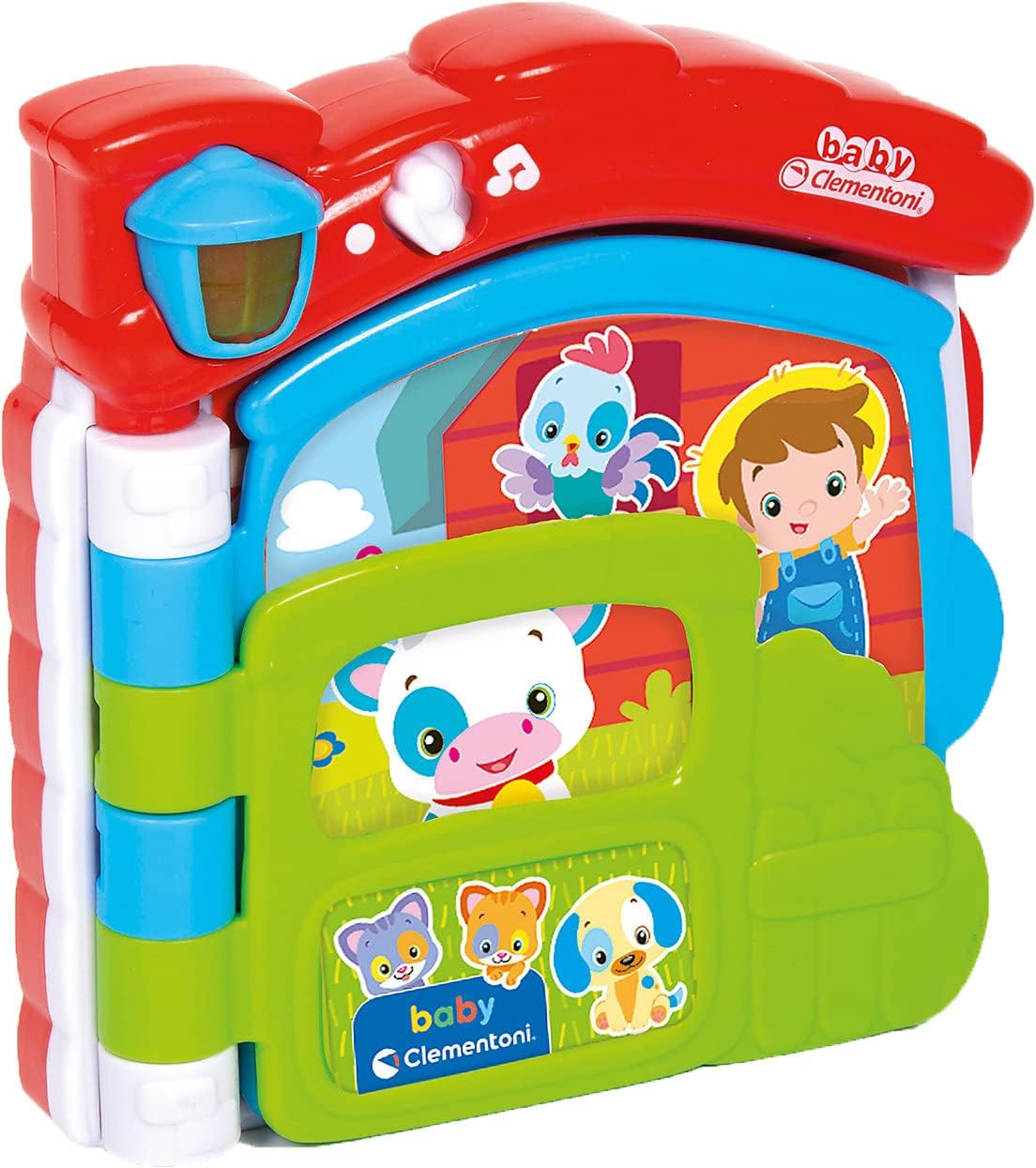 Clementoni 17652 Baby Book Farm for Baby 10+ Months