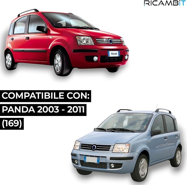 Gancio Aletta Parasole Compatibile con Fiat Panda 2003 – 2011 | Ricambio Supporto Parasole Interno Auto 735411088 - 3