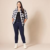 Vista 8 de Tienda Essentials - Camiseta ajustada sin mangas para mujer, paquete de 2