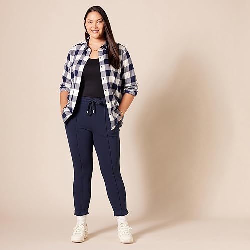 Miniatura 8 de Tienda Essentials - Camiseta ajustada sin mangas para mujer, paquete de 2