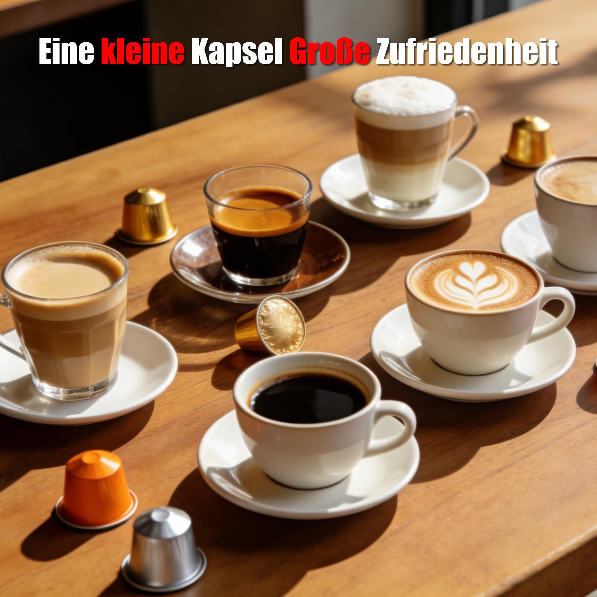 3 in 1 Kapselkaffeemaschine für Nespresso Original/für Dolce Gusto/Pulver, kompakt und platzsparend, 600ML（ST-551）