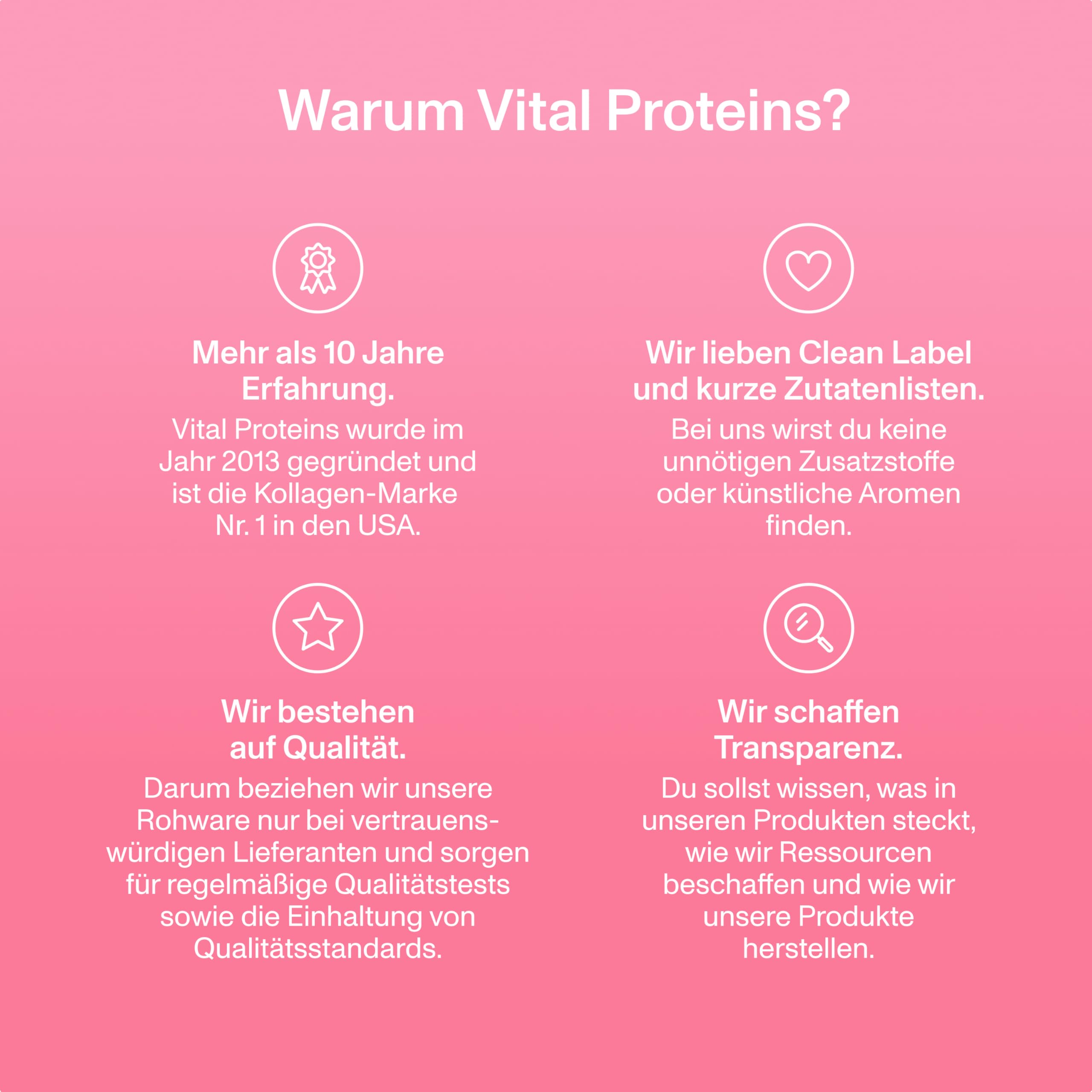 Vital Proteins Beauty Collagen, Kollagen, Biotin, Erdbeer-Zitronen, 271g | Kollagen-Peptide, optimale Löslichkeit, hydrolysiertes Kollagen Typ 1 & 3